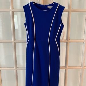 Blue and white Shelby & Palmer body con dress
